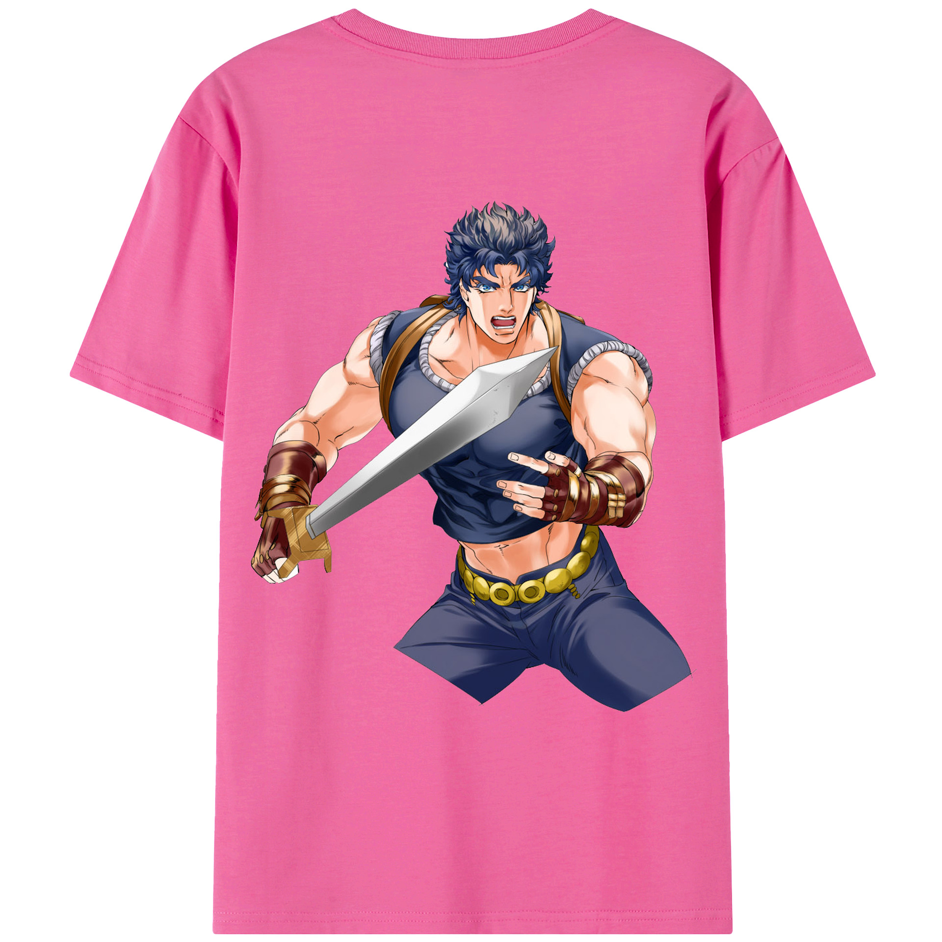 （画像用） ジョジョの奇妙な冒険 /ジョナサン?ジョースター JoJo's Bizarre Adventure Jonathan Joestar レディース半袖Tシャツ(バックプリント)